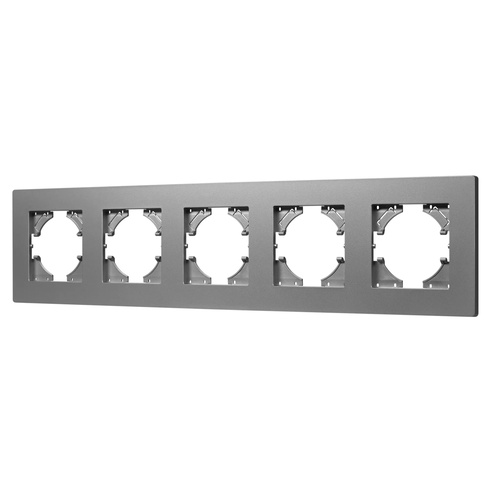 Рамка пластиковая FRM-PERIO-PL-5-GR (Arlight, -)