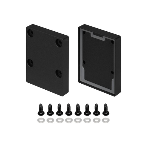 Заглушка IP-LINE-4050 BLACK глухая (Arlight, Металл)