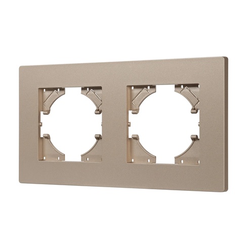 Рамка пластиковая FRM-PERIO-PL-2-GD (Arlight, -)