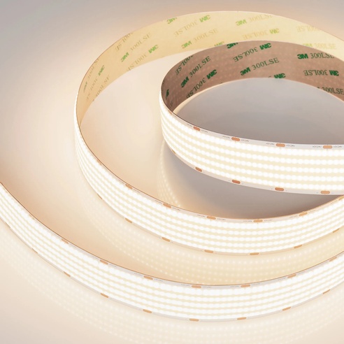 Лента COB-X1600-30mm 24V Warm3500 (40 W/m, IP20, 5m) (Arlight, CRI>90)