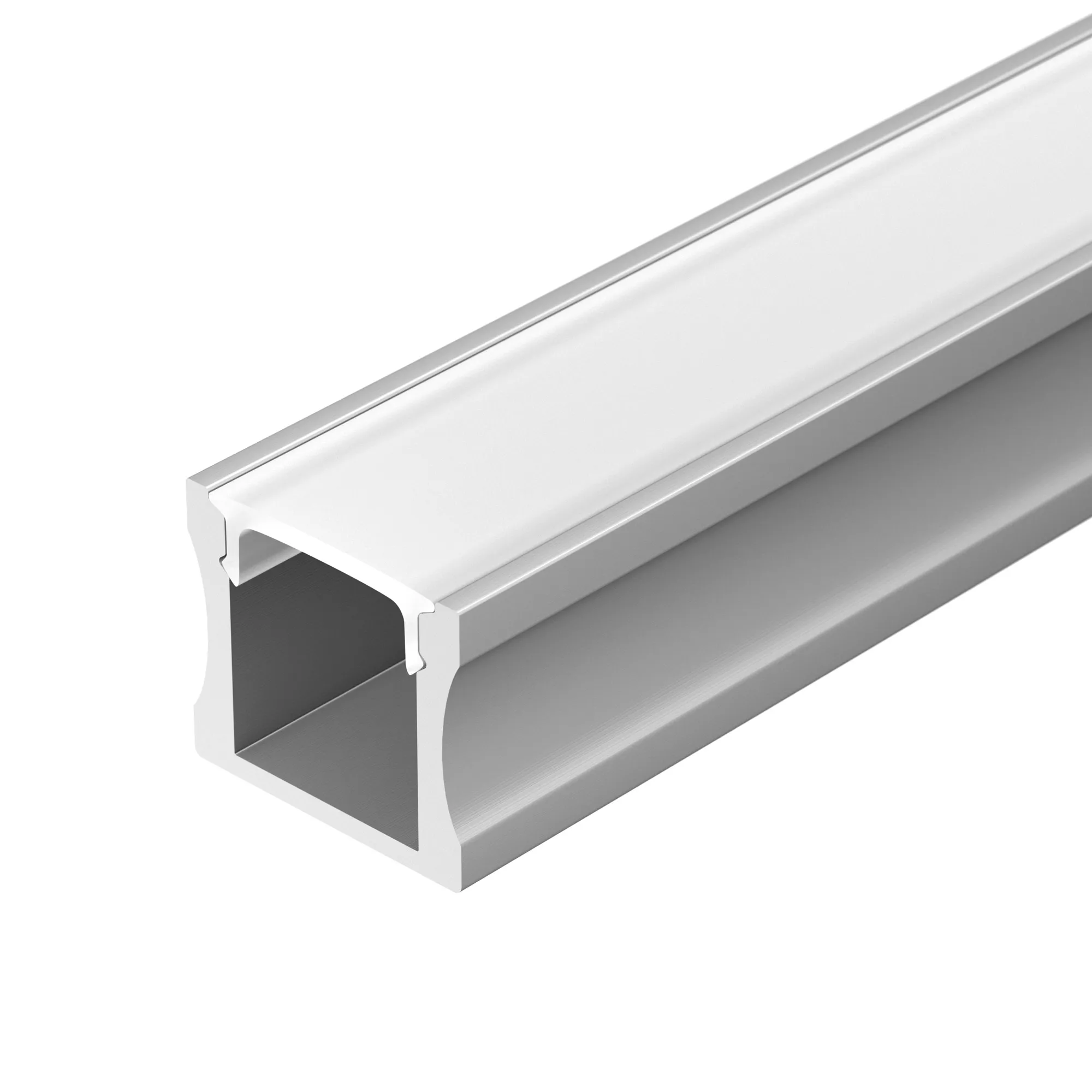 Профиль с экраном ALU-SLIM-H15-2000 ANOD+FROST (Arlight, Алюминий) - изображение товара