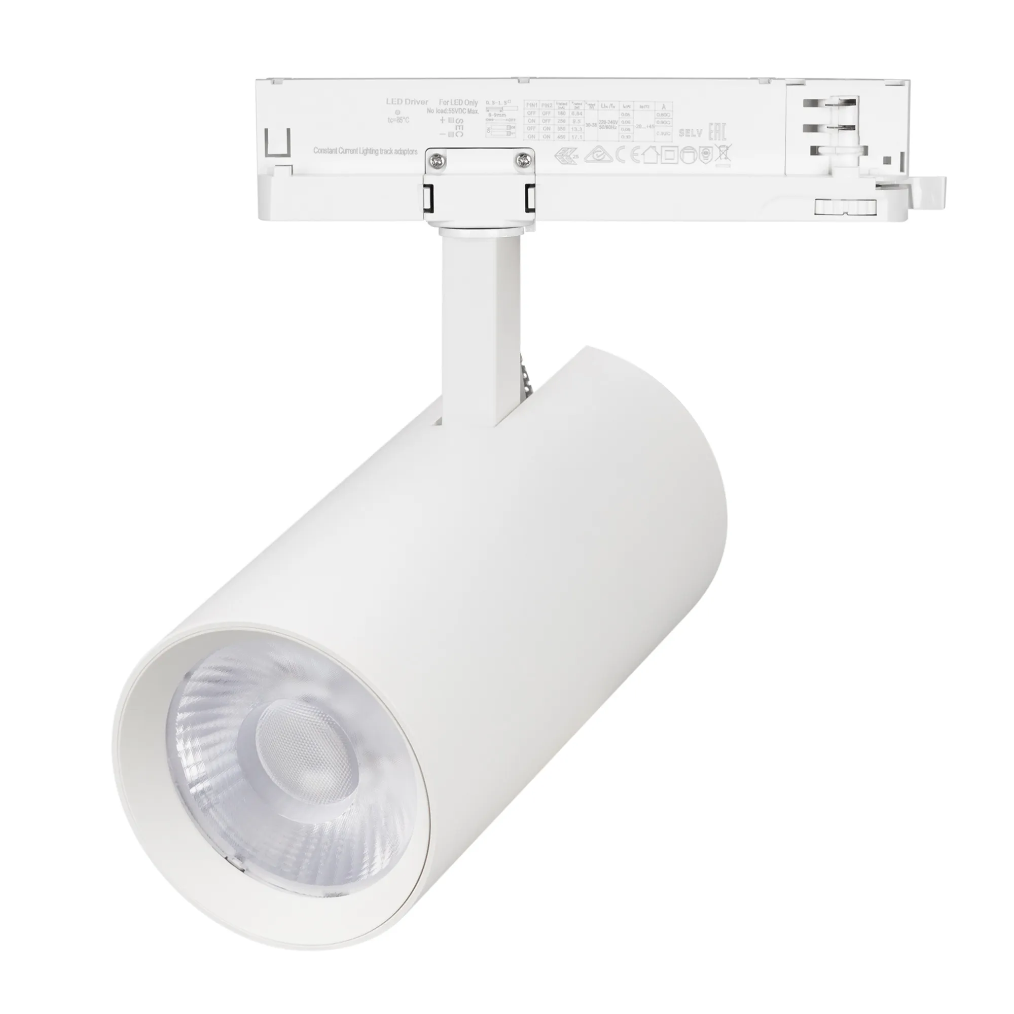 Светильник LGD-GERA-4TR-R90-40W Day4000 (WH, 15 deg, 230V, TRIAC) (Arlight, IP20 Металл, 5 лет)