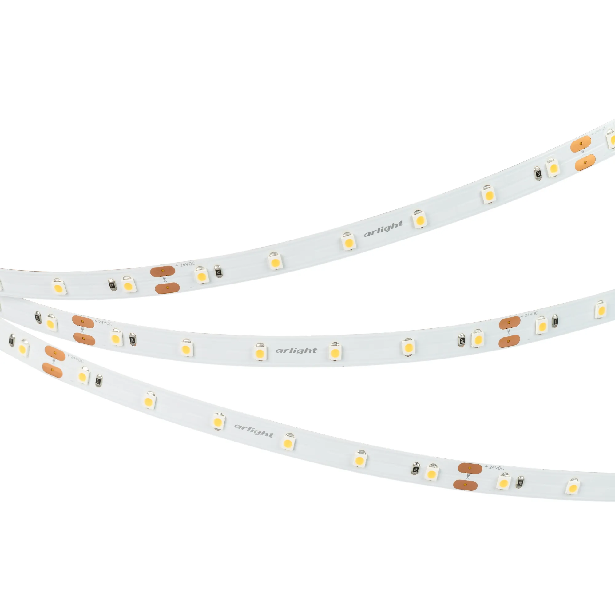 Лента светодиодная NT-A60-8mm 24V Day4000 (4.8 W/m, IP20, 3528, 5m) (Arlight, Открытый) - изображение товара