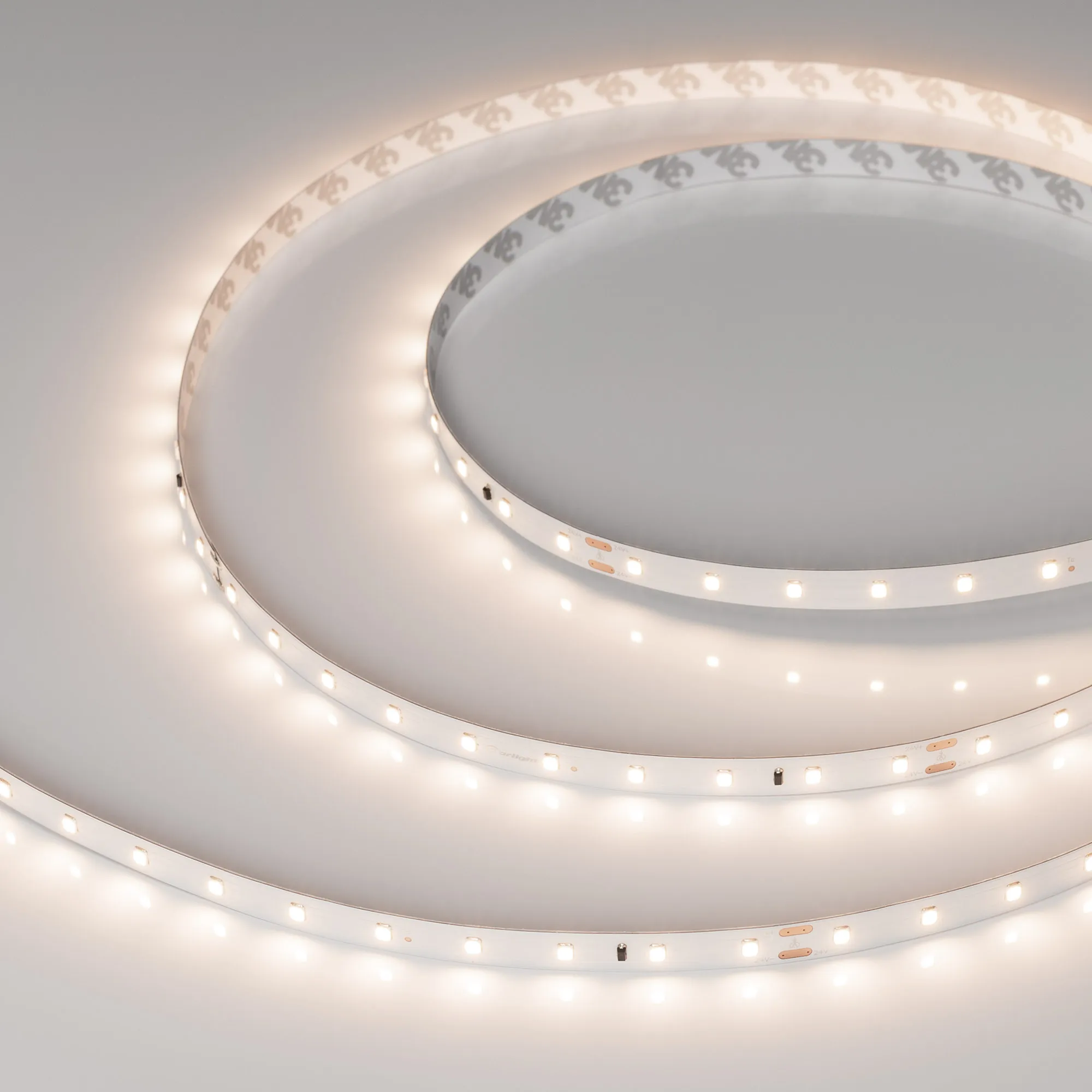 Лента светодиодная IC-A60-10mm 24V Warm3500 (4.6 W/m, IP20, 2835, 30m) (Arlight, 4.6 Вт/м, IP20)