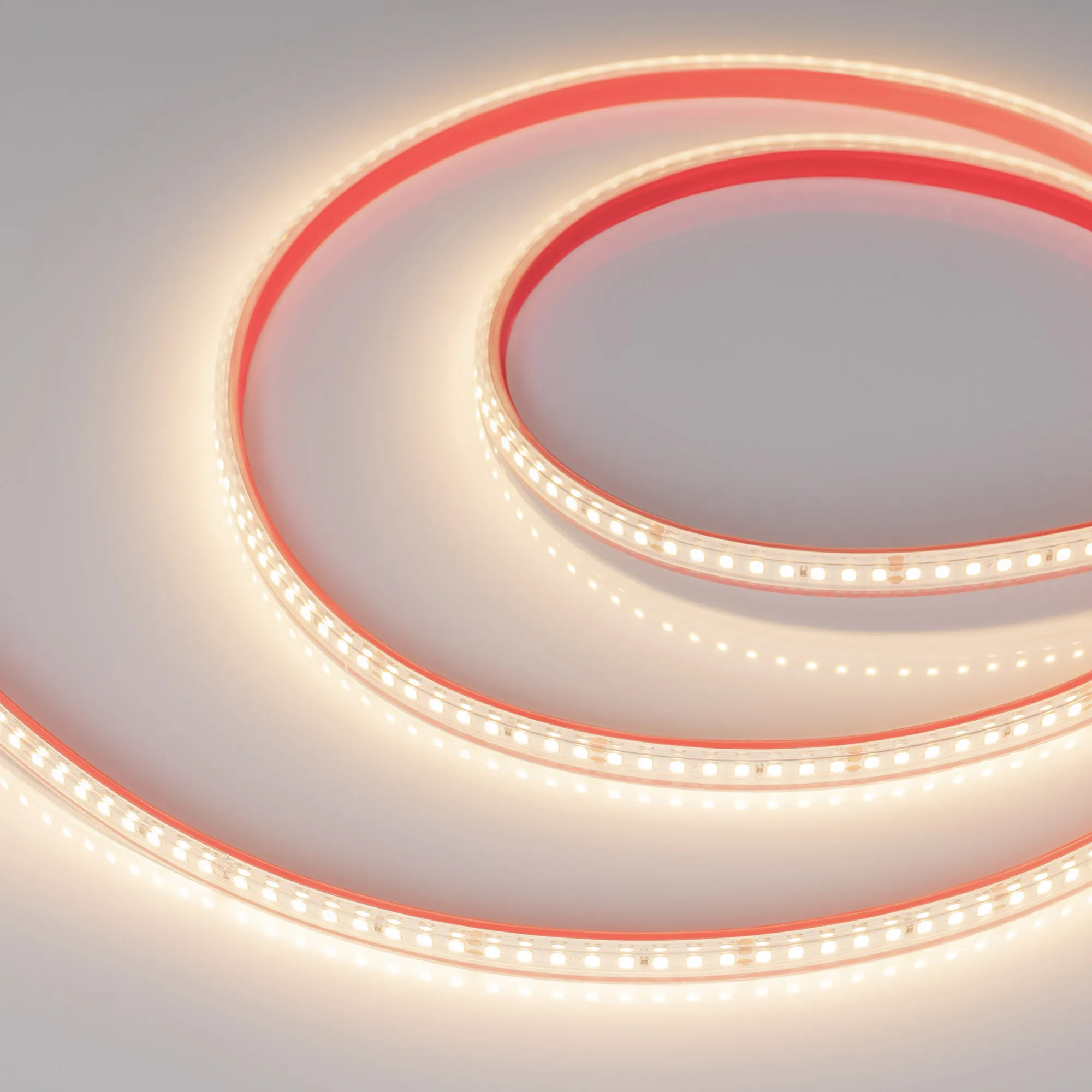 Лента светодиодная герметичная RTW-PS-A160-10mm 24V Warm3000 (12 W/m, IP67, 2835, 50m) (Arlight, 12 Вт/м, IP67) - изображение товара