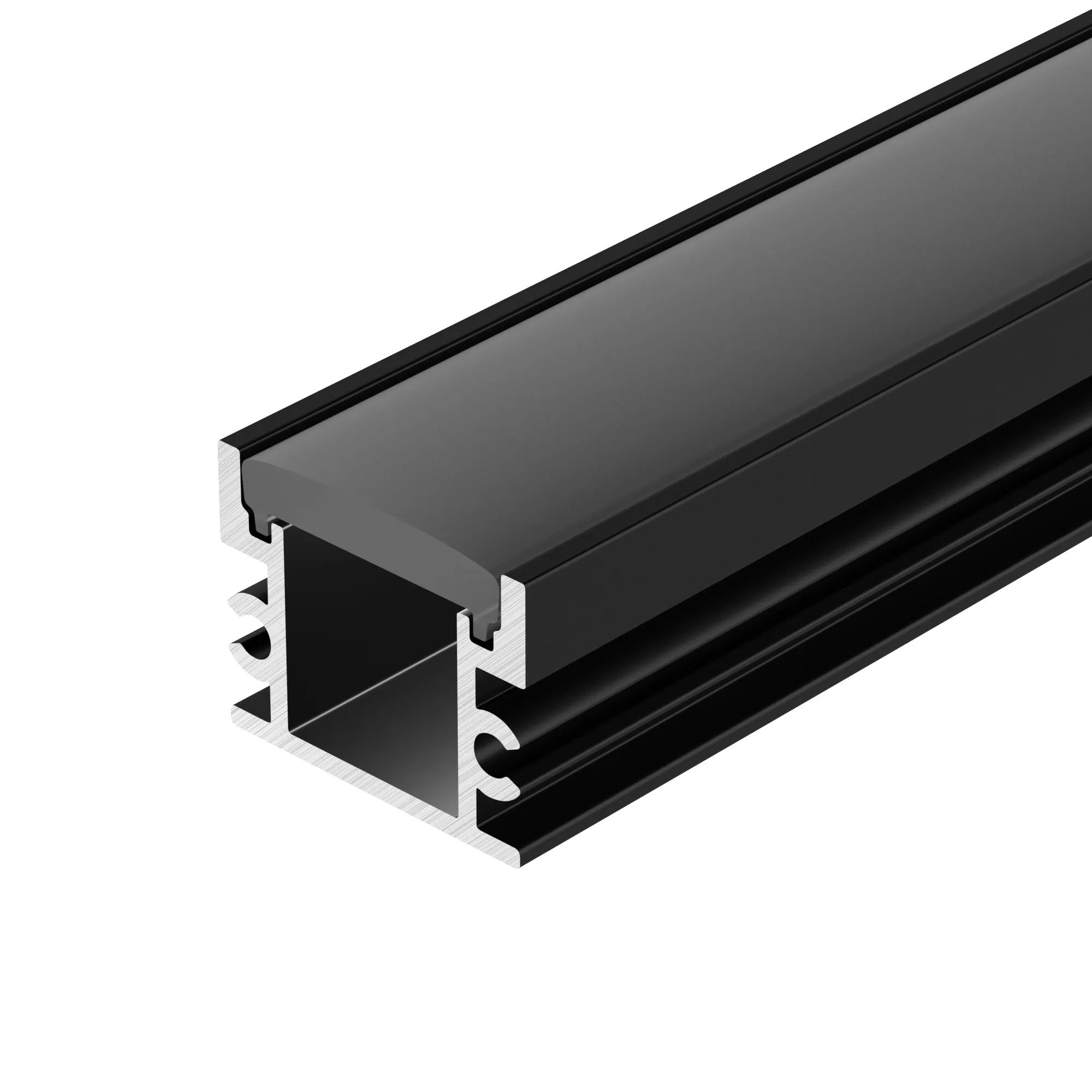 Профиль FLOOR18-H15-3000 ANOD BLACK (Arlight, Алюминий) - изображение товара