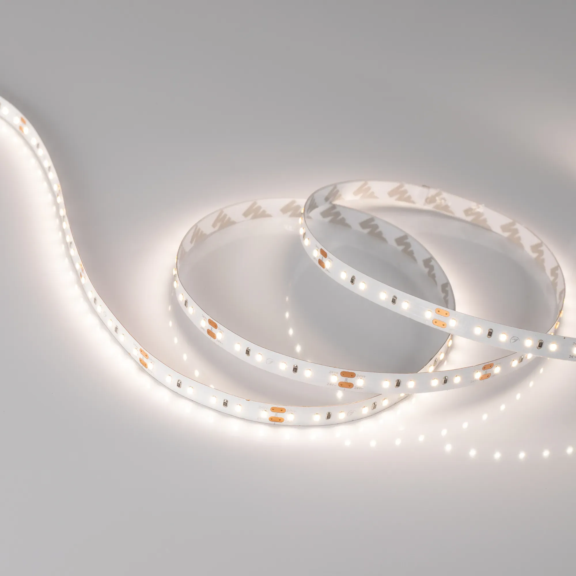 Лента светодиодная MICROLED-M120-8mm 24V Day5000 (14 W/m, IP20, 2216, 5m) (Arlight, Открытый)